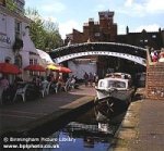 Barge at Gas Street Basin